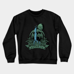 Darkside of Aquarius Crewneck Sweatshirt